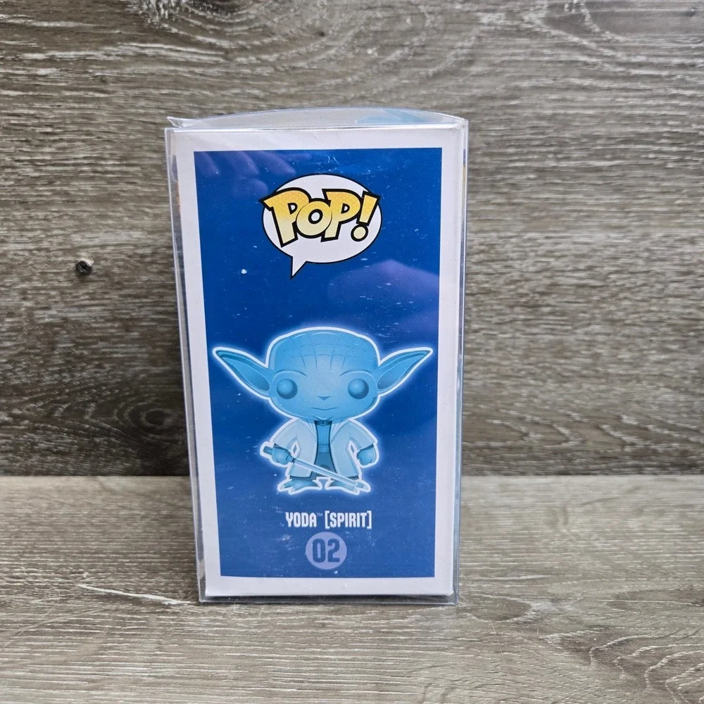Funko Pop! Star Wars Lot - Yoda + Mandalorian- Glow Walgreens + EE Exclusive 2
